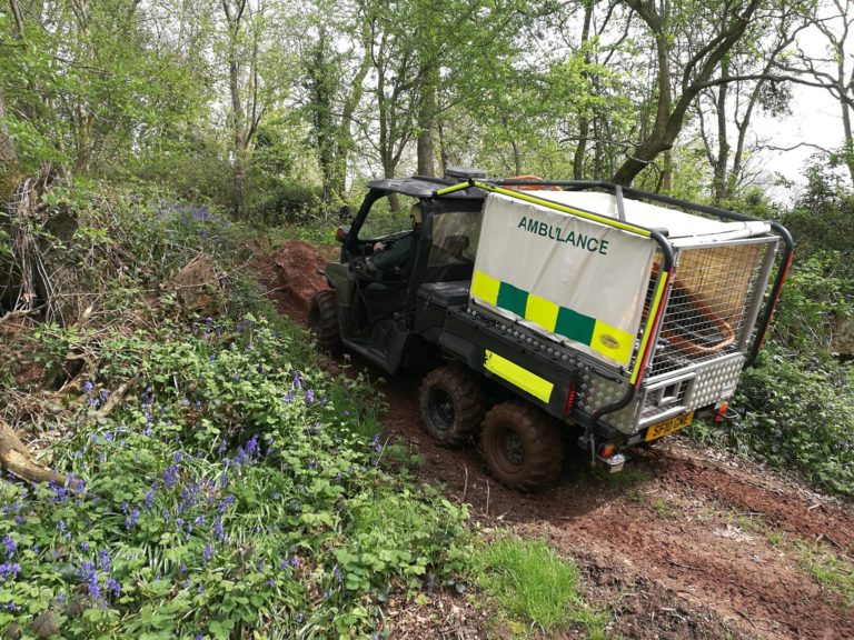 Sit it ATV driver training for NHS ambulance crew