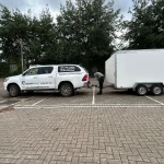 546389033_1276999334223514_600807023313359787_n Trainee connecting Beyond Driving training trailer to 4x4 vehicle in Lincoln