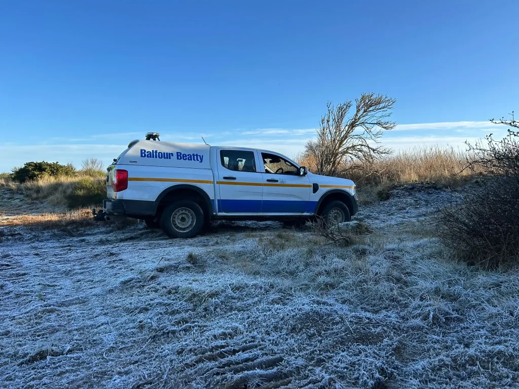 Lantra 4x4 operator course practical off-road driving exercise near Elgin