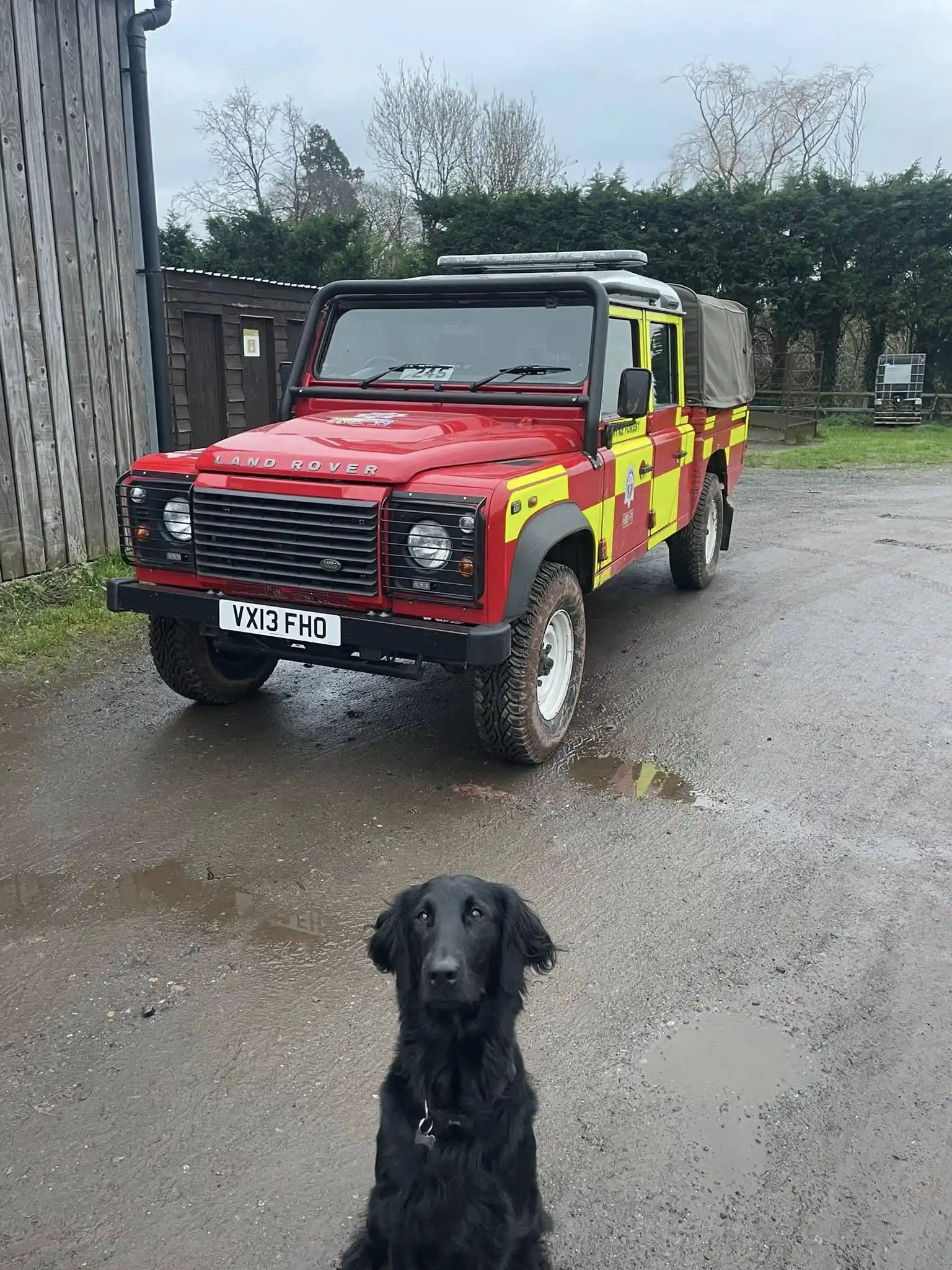 Beyond Driving instructors with Hereford and Worcester Fire and Rescue driver training team during Qualsafe 4x4 instructor refresher