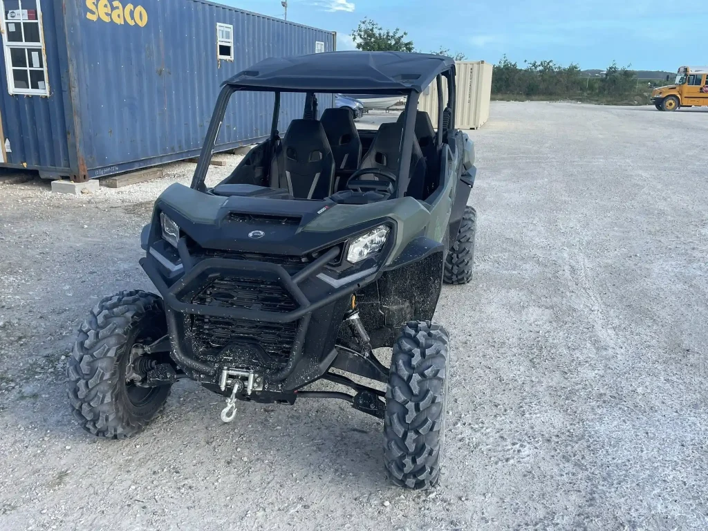Can-Am UTV used for Lantra off-road driver training in Turks and Caicos