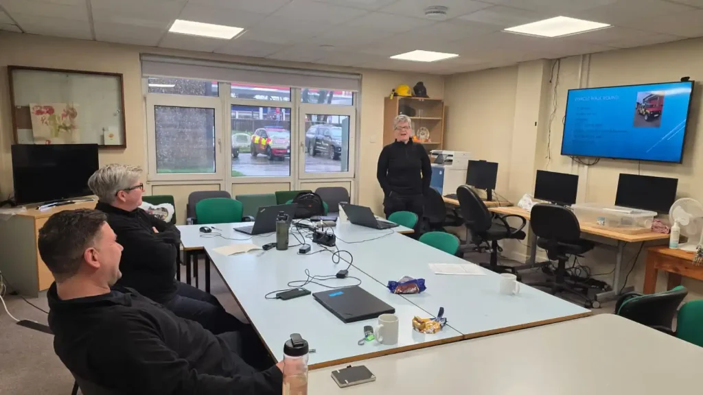 Qualsafe 4x4 instructor training classroom session