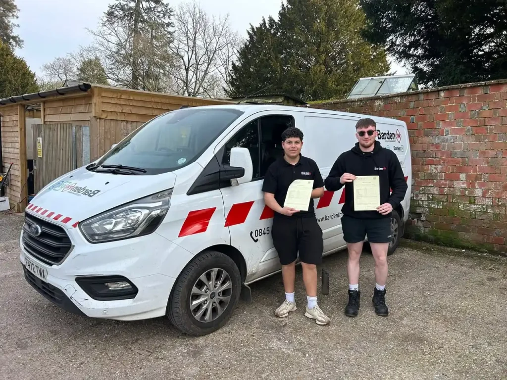 Barfen FM van used for on-road driver training course