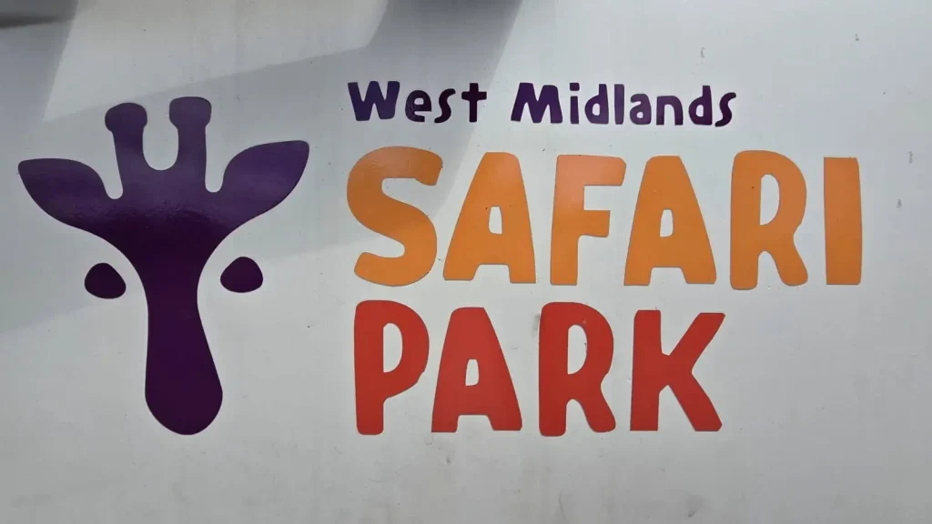 West Midlands Safari Park logo photographed during Beyond Driving BORDA training